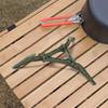 Nylon-Kraftstoffkanister-Stabilisator, 3-Gang-Einstellung, verstellbarer Universal-Gastankhalter, faltbar, rutschfest, Zubehör, Outdoor-Campingausrüstung