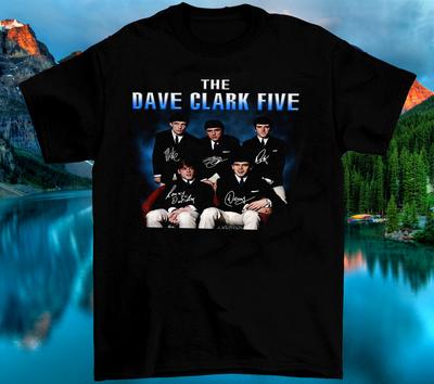 Das Dave Clark Five Signatur-Mitglied Geschenk für Fans Schwarz Alle Größen Shirt Unisex T-Shirt