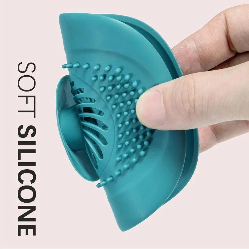 Sink Drain Strainer Hair Catcher Irregular Bath Stopper  Prevent Clogging Bathroom Washbasin  Plug Sink Bathroom Accessori