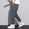 Pants Men's New Summer Thin Straight Pants Teen Versatile Loose Nine-point Casual Pants Men's Pants