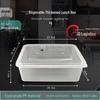 Jinmei Hewang Disposable Rectangular Takeout Containers with Lids