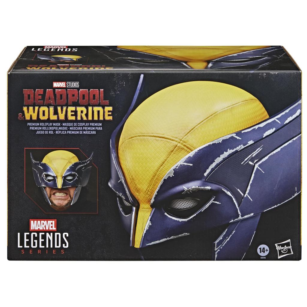 Hasbro Marvel Legends Series Wolverine Premium Roleplay Mask, Movie Gear, Adult Collectible Item G0646 (Authentic)