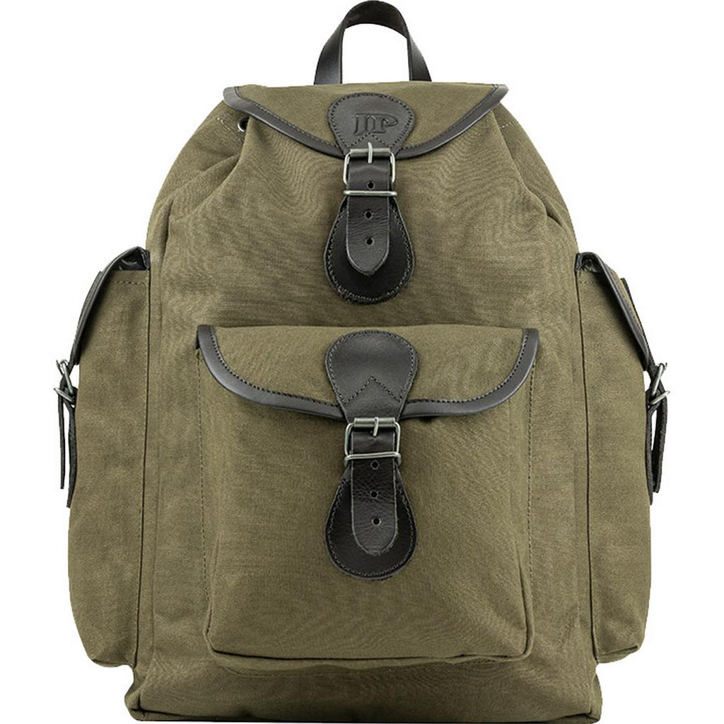 Jack Pyke Canvas Leather Trim Backpack