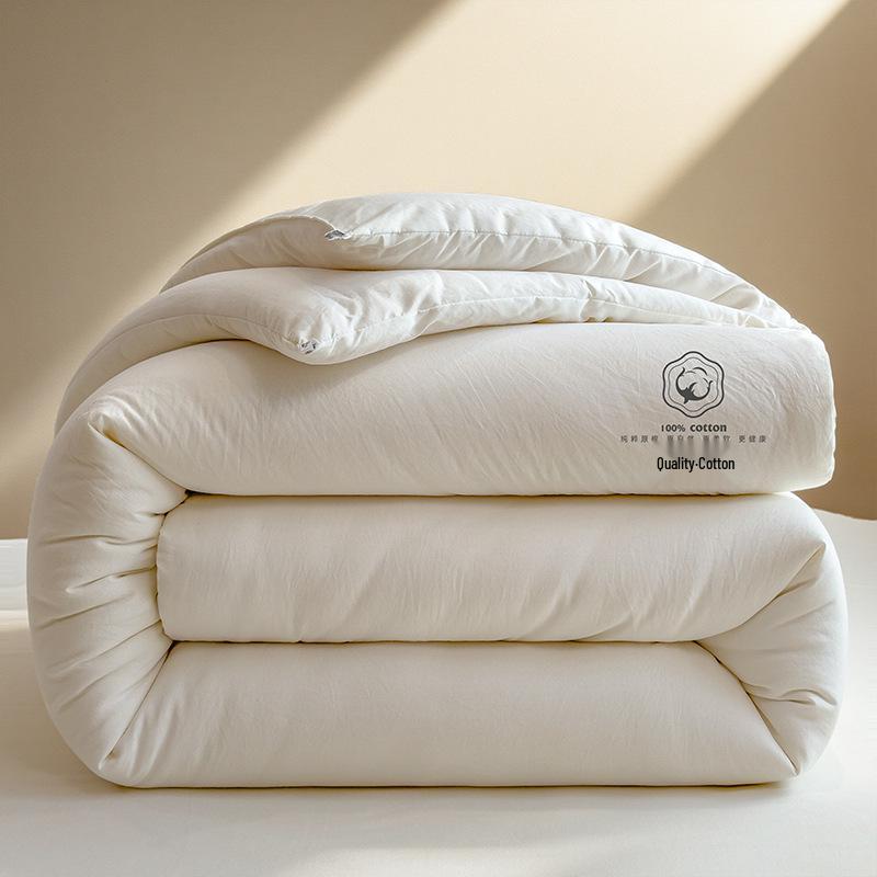 2025 Thickened Winter Cotton Quilt Comforter - Warm & Cozy Bedding for Dorms and Students, Perfect for Spring and Autumn