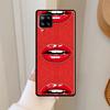 Kiss Me Lips Lipstick Case For Samsung Galaxy A36 A56 A13 A23 A52 A32 A12 A54 A34 A14 A16 A26 A33 A53 A15 A35 A55
