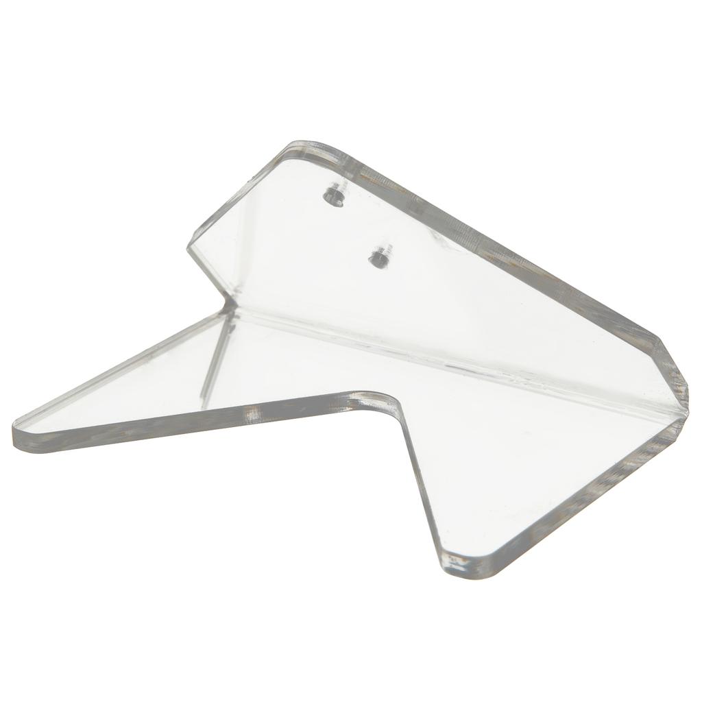 Suport Rack de Afișare Skateboard Acrilic Transparent Montare pe Perete Umeraș Suport pentru Uz Casnic sau de Birou