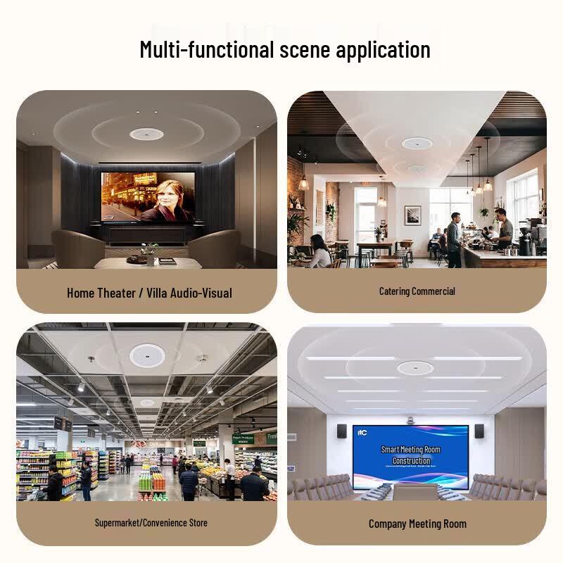 Itc Network Bluetooth Background Music Ceiling Speaker System (CN Version)