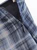 TAOP&ZA Women's European & American Style Asymmetrical Plaid Midi Skirt - 2026 Spring Fashion Collection