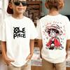 One Piece Anime T-Shirt für Herren mit Aufdruck von Roronoa Zoro, Jungen, Kindern, Harajuku, Kurzarm, Luffy-T-Shirt, Bekleidung