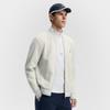 Fila Tennis Fashion Minimalist Personality Trendy Casual Comfortable Versatile Knitted Jacket Men Jackets Antelope-White A11M543511FIV