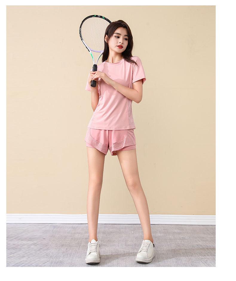 Women's Summer 2025 Quick-Dry Badminton & Running Set: Gym Yoga Morning Suit