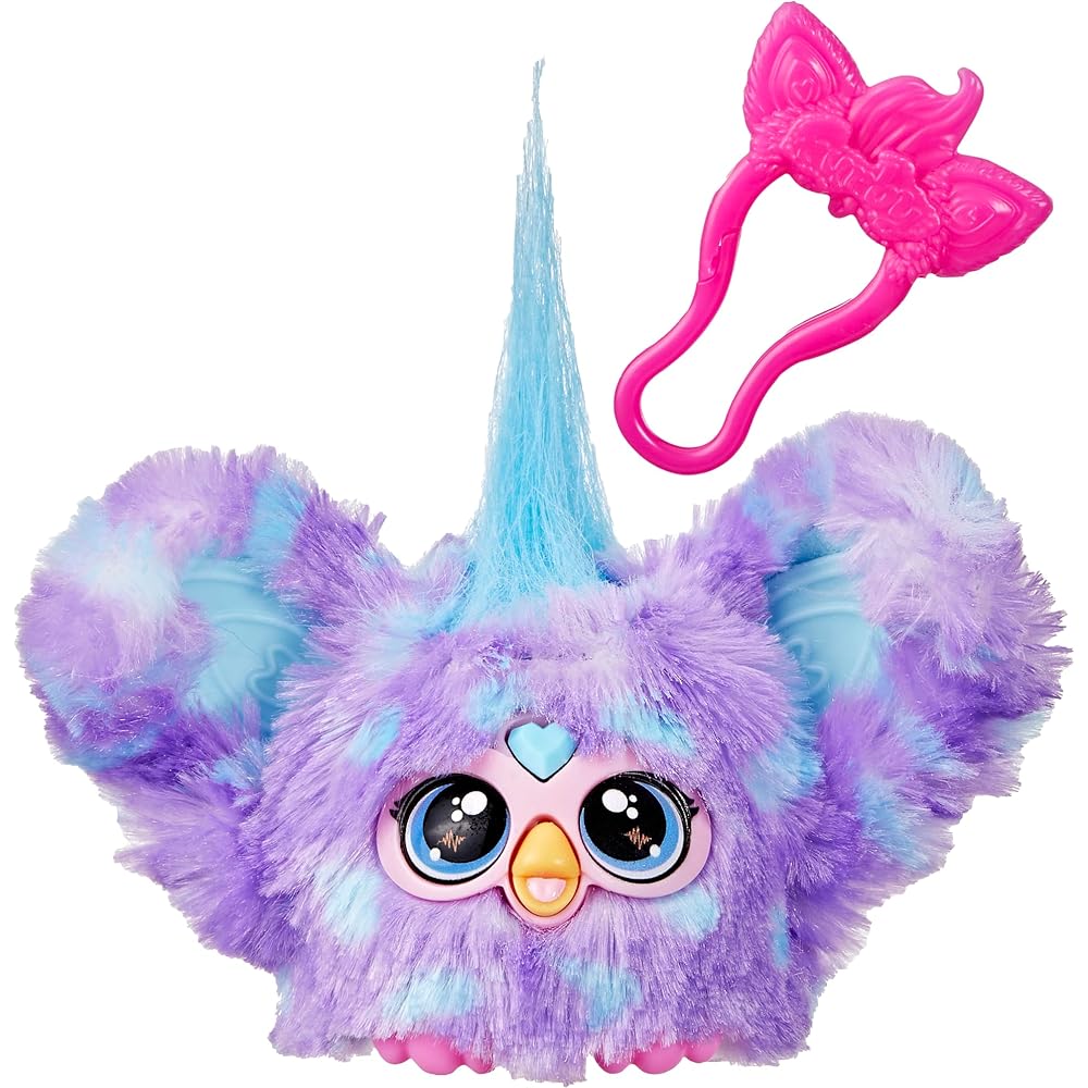 Hasbro Furby Furblets Groovy Mini Friend 45 Sounds Purple Electric Plush Toy Ages 6+
