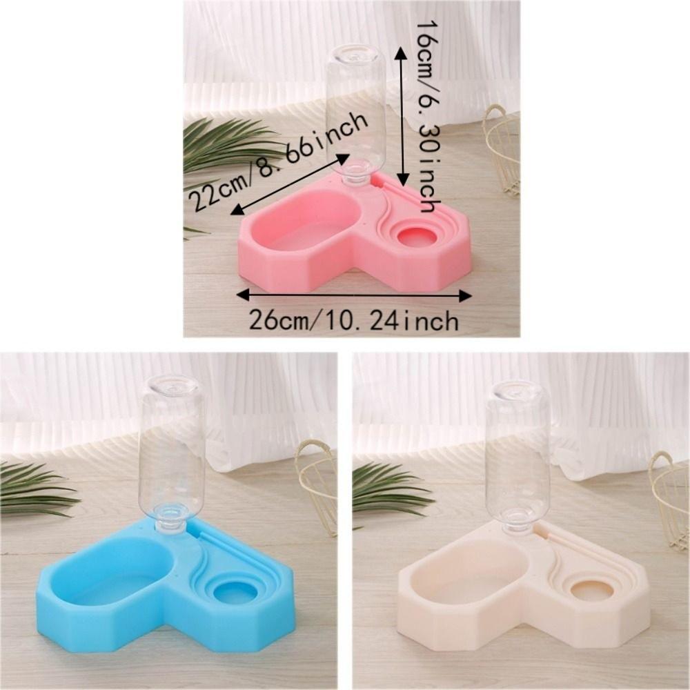 Removable Cat Food Container Non-slip Cat Water Bowl Pet Feeding Bowl Corner Pet Bowl Living Room
