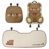 Cartoon Furry Cute Bear Plush Car Seat Covers Mat Universal Car Seat Cushion Car Pillow Auto Interior Accessories Seat Supports
