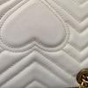 [Pre-Owned] Gucci GG Marmont Matelassé Mini Bag 'White' - Very Good #1NVV52K