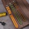 22 Get The Goods, Crazy Horse Leather Strap, High-Quality First-Layer Cowhide Handmade Strap, Watch Accessories.