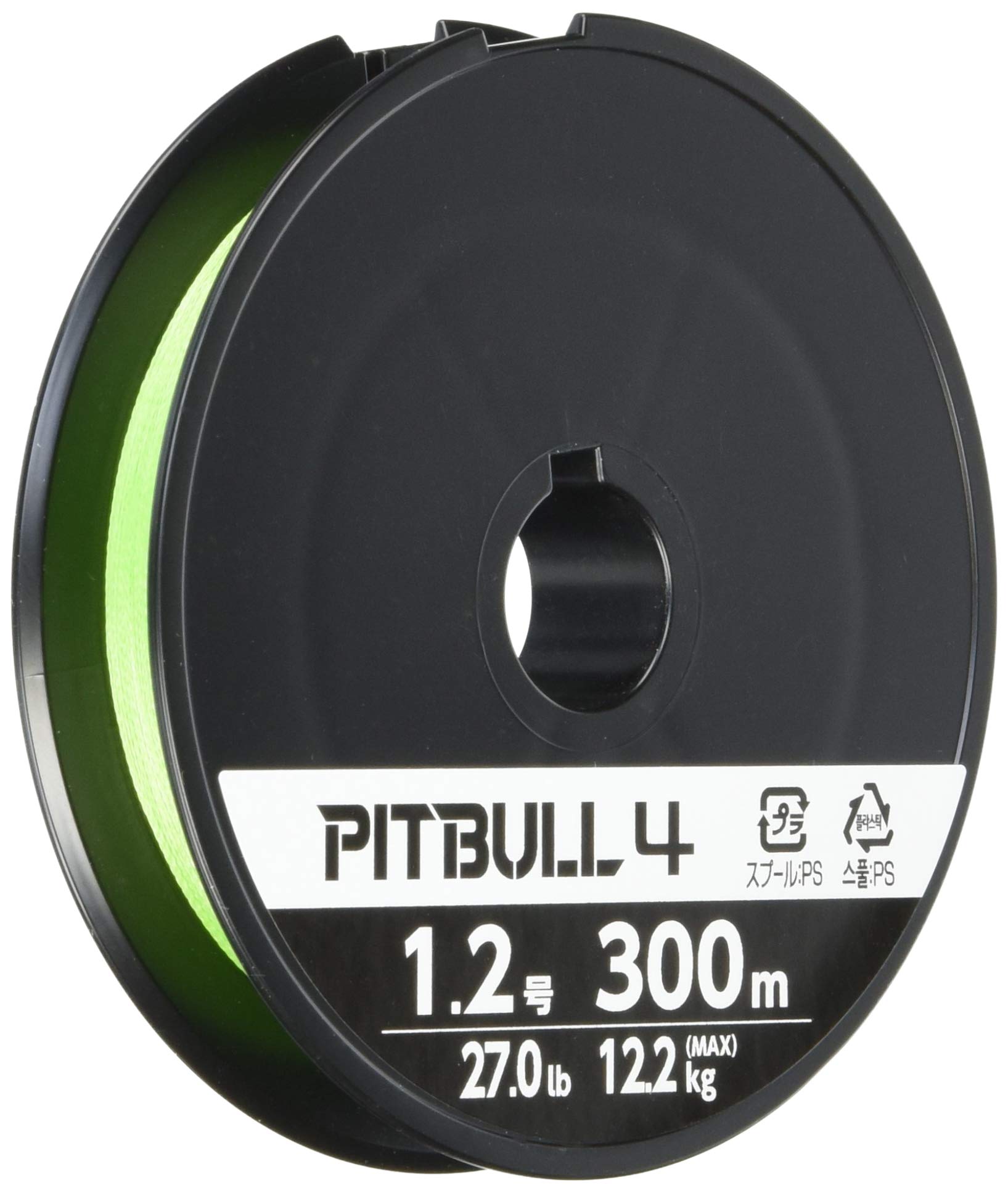 

Shimano Pitbull 4 Fishing Size Lime Line, 300m, 1.2, Green, PL-M74S зелёный
