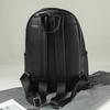 Women's backpack  new PU soft leather large capacity black backpack fashi trend student class backpack versatile travel ba