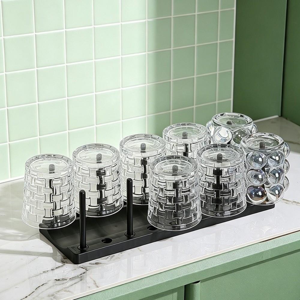 Adjustable Pot Lid Rack Plastic Cutting Board Holder Multi-functional Dish Drying Rack Countertop