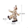 Clown Figure Statue Sculpture Collection Statuette Desk Ornament for Table Decoration Cabinet