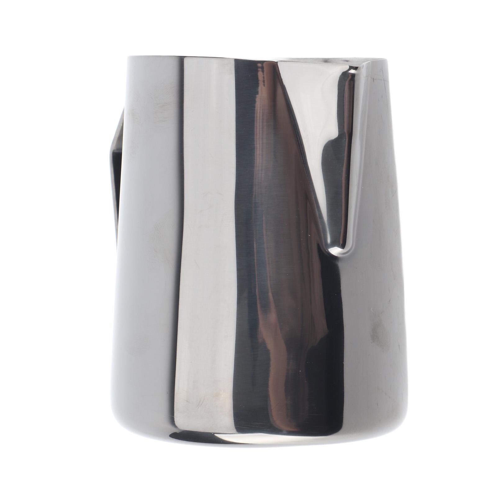 

Milk Frothing Pitcher Stainless Steel Frother Jug Mixing Cup Pot for Coffee Drinks 450ml чорний