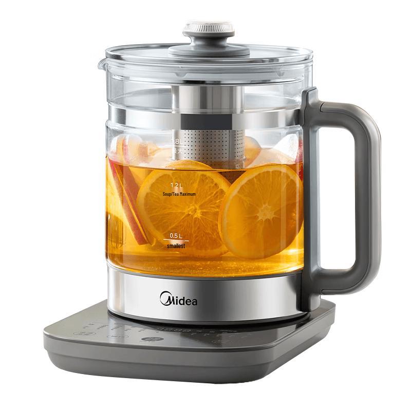 Midea 1.8L Pure Titanium Smart Health Kettle CN plug (adapter included)