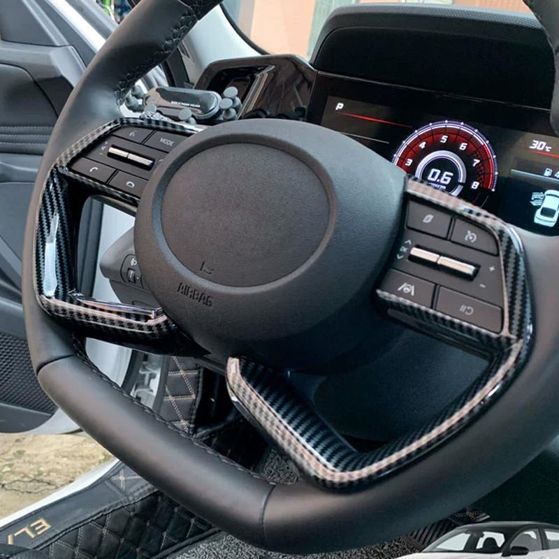 Car Steering Wheel Decorative Strip Accssories For Hyundai Elantra Interior Stickers Auto Styling Trim    2024 2025