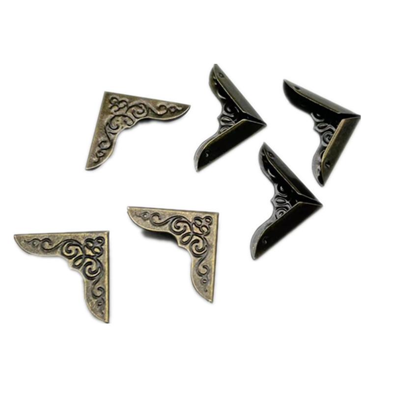 Bronze Chinese Corner Protectors for Furniture and Wooden Boxes