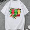 Juneteenth 1865 Retro TShirt for Unisex Women African American Pride Leopard Print Graphic Tee Cotton Tops for Juneteenth Holiday
