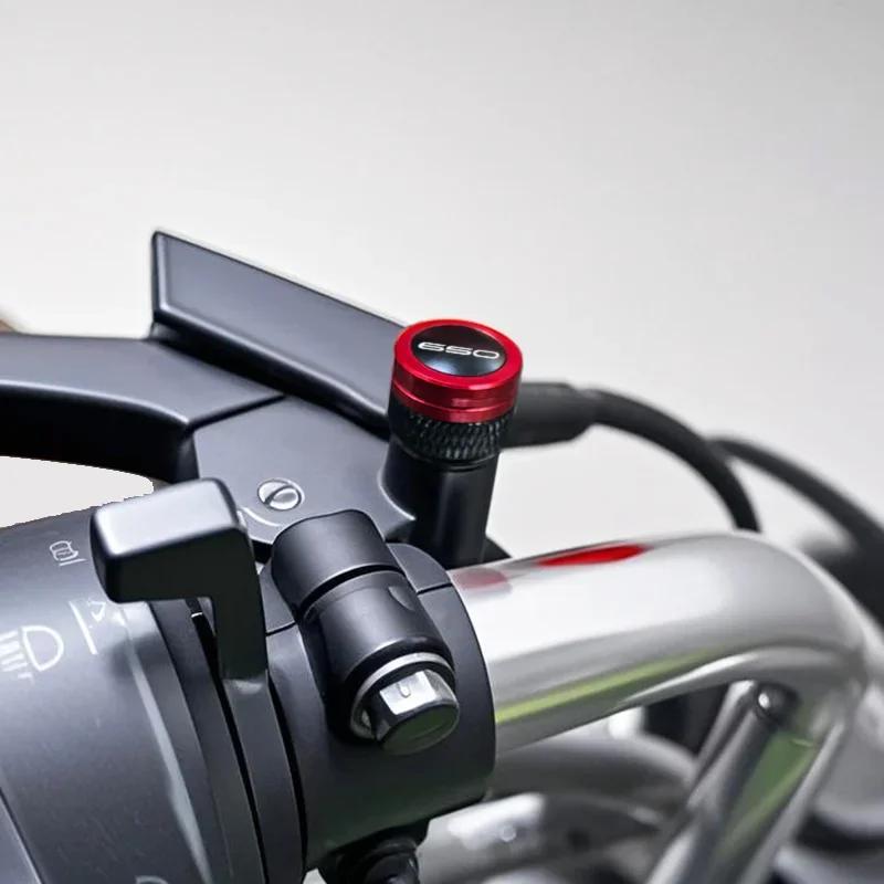 Motorcycle Accessories CNC aluminum mirror Hole plug screw bolt 2025 NEW For Kawasaki Z650 Z650RS Z 650RS Z650 RS Z 650