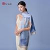 Xiuniang Su Embroidery Mulberry Silk Luxury Shawl Scarf