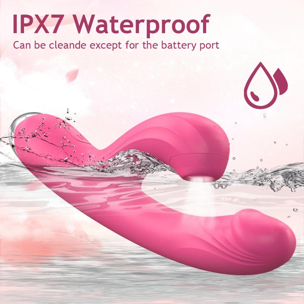 G Spot Rabbit Vibrator for Women Clit Sucking Stimulation Dildos with 10 Powerful Vibrations Vagina Massager Sex Toys for Couple