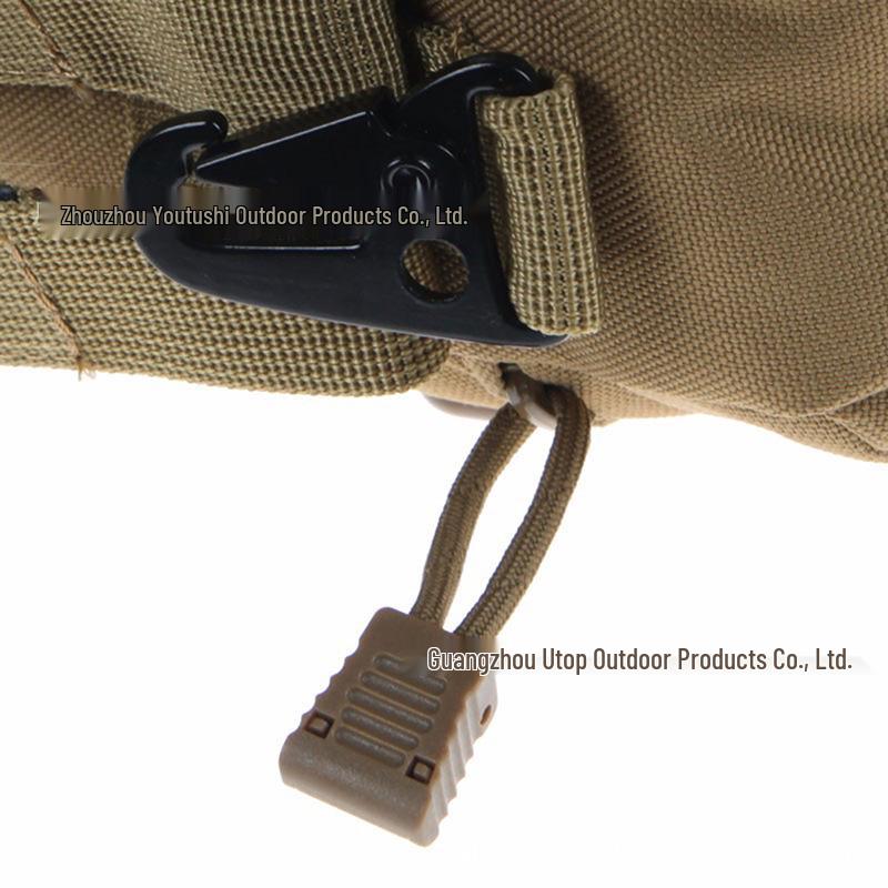 Tactical Multifunctional Water Bottle Pouch with Molle System - Outdoor Military Waist-Mounted Bag