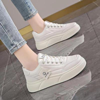Shoes Women's Shoes Fashion Special-Interest Students' Casual Skate Shoes Women's New Spring Flat Heightened Easy Wear Shoes