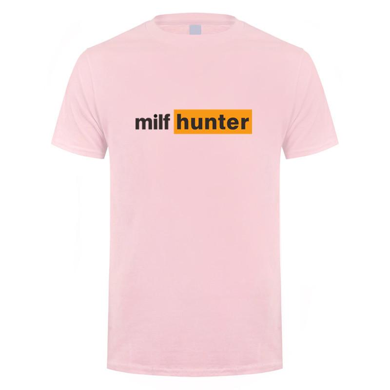 

Milf Hunter T Shirt Summer Women Men Short Sleeve Funny Birthday Gifts Classic T-shirts Cotton Tshirt Tops OT-010 4XL