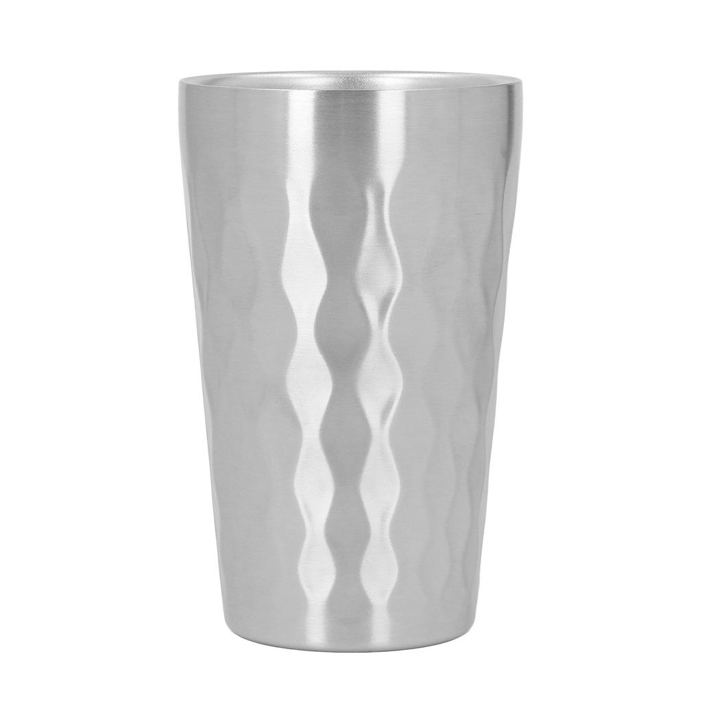 4 Pcs 350ml Outdoor Camping Portable 304 Stainless Steel Water Mug Set Stacking Travel Mug