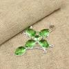 Peridot Edelstein 925 Sterling Silber Handgefertigter Schmuck Antiker Anhänger für Sie