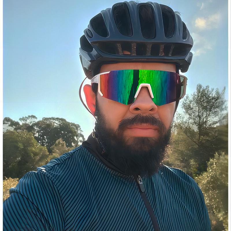 Nowe Okulary Sportowe Outdoor Męskie Damskie Okulary Rowerowe Okulary MTB Drogowe Turystyczne Okulary do Jazdy na Rowerze Gogle Górskie