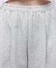 MUSINSA STANDARD WOMAN Women'S Double Knit Two-Tuck Wide Lounge Sweatpants [Melange Light Grey]