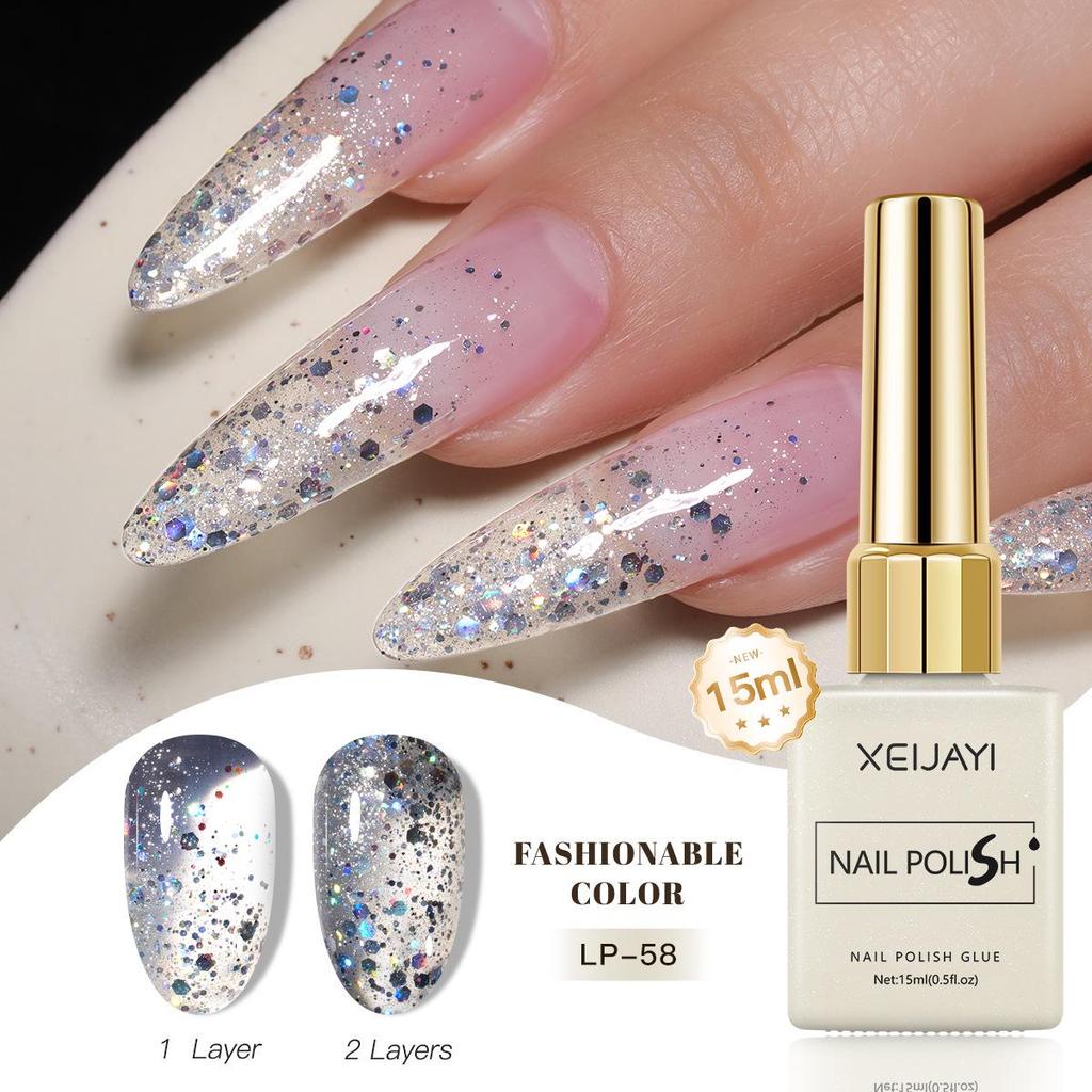 Vibrant Colored Square Bottle Nail Gel Polish - Internet Favorite for Highly Pigmented Nail Art