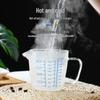 Xihe Heat-Resistant Glass Measuring Cup with Lid