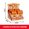 New Food Building Blocks Street View Children'S Assembly Toys Apple Toast Puzzle Assembly Girls' Festival Gift Building Blocks