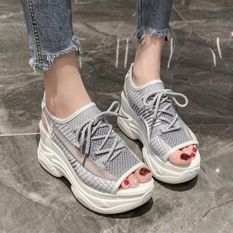 Summer Ladies Breathable Wedge Sandals