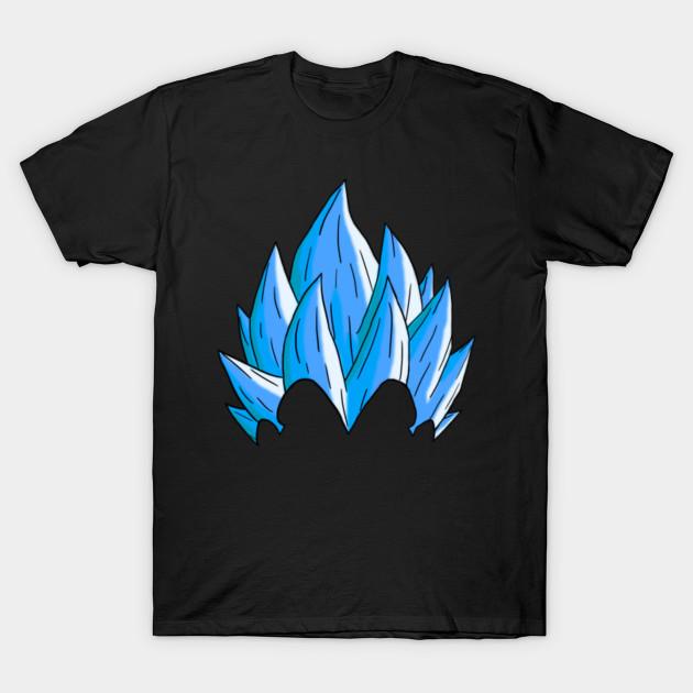 Unisex Fashion TShirt Vegeta Super Saiyan Blue Hair Print TShirt Plus Size S-5XL T-Shirt 100%Cotton Tops O Neck Short Sleeve Tees