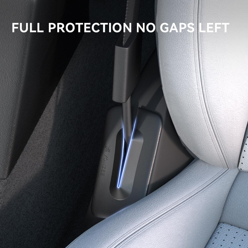 YZ For Tesla Model 3 Model Y Car Seat Gap Filler Side Seam Styling Seat Gap Leak-proof Filling Silicone Cover Accessories