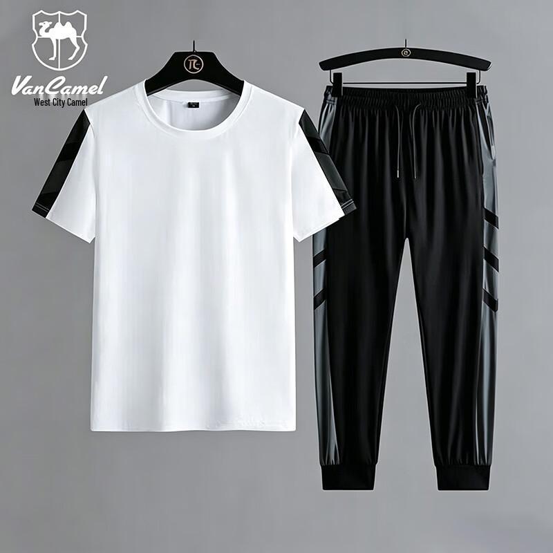 VANCAMEL Men s Ice Silk Sportswear Set 4XL