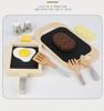 Wooden Kids' Role-Play Steak Cutting Kitchen Toy Set