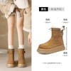 thick-soled snow boots women's new winter velvet Martin boots short cotton shoes retro boots