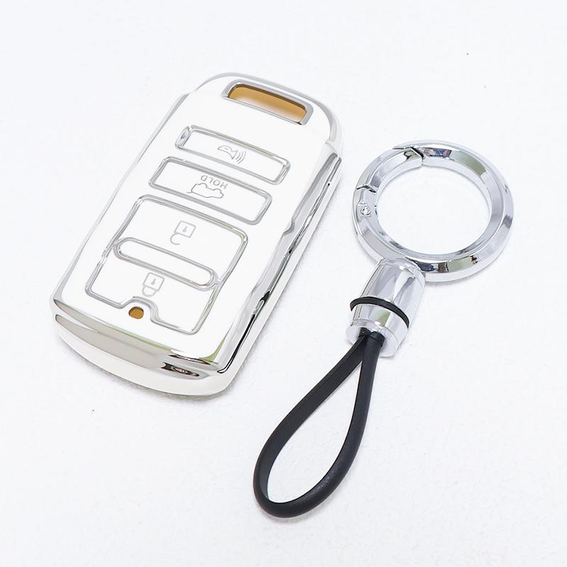 4 Buttons Tpu Keyless Auto Shell Fob Cover For Kia New K7 Cadenza K9 K7 K-04 Sorento K900 Car Key Case Holder Keychain Protector