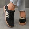 Fashion Plus Size 2025 New Hot Sale Women's Vulcanized Sneakers Mixed Colors Lace Up Outdoor Sports Comfortable & Versatile Casual Shoes